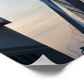 米国、マサチューセッツ、ボストン。ザキムブリッジ。2 ポスター (角)