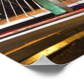 米国、マサチューセッツ、ボストン。レナード・ザキム ポスター (角)