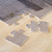 米国、マサチューセッツ。砂丘と小道 ジグソーパズル (側面)