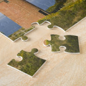 米国、マーサチューセッツ州、マーサのVineyard:アキンナ ジグソーパズル (側面)