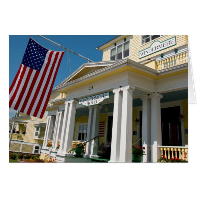 米国、ミシガン州のMackinacの島 (正面横)