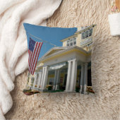 米国、ミシガン州のMackinacの島 クッション (ブランケット)