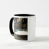 米国、ミシガン州、デトロイト: フォードの弁柄の工場旅行、 マグカップ (正面左)