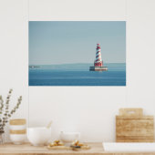 米国、ミシガン素晴らし州、湖、ミシガン州 ポスター (キッチン)