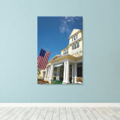 米国、ミシガン、マッキナック島 キャンバスプリント (インサイチュ (ウッドフロア))