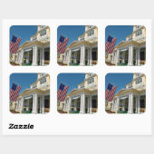 米国、ミシガン、マッキナック島 スクエアシール (シート)