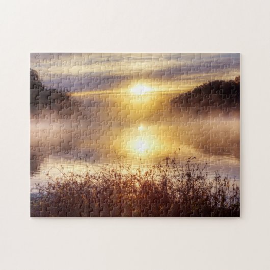 米国、ミズーリ州、カンザスシティメトロエリア、フレミング州 ジグソーパズル (横)