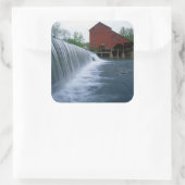 米国、ミズーリ、オザーク郡、ロックブリッジミル スクエアシール (バッグ)