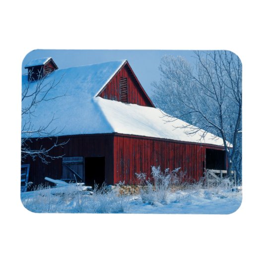 米国、ミズーリ、ジャクソン郡、フレミング公園 マグネット (横)