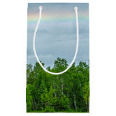 米国、ミネソタ州。野草の生えた緑の草原 スモールペーパーバッグ (正面)