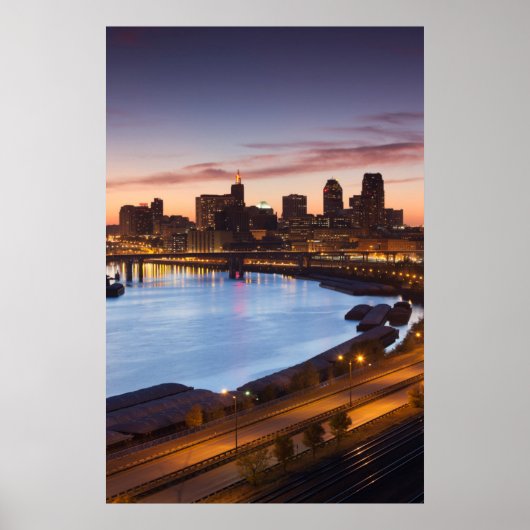 米国，ミネソタ，ミネアポリス，セントポール2 ポスター (正面)