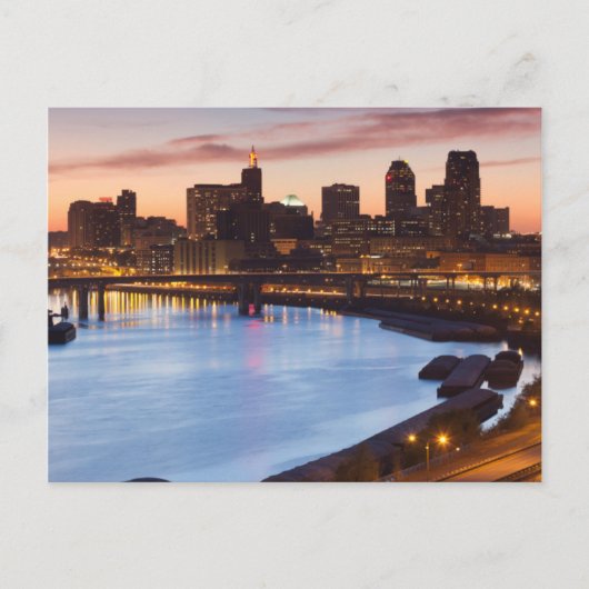 米国，ミネソタ，ミネアポリス，セントポール2 ポストカード (正面)