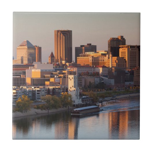 米国、ミネソタ、ミネアポリス、セントポール3 タイル (正面)