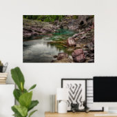 米国，モンタナ氷河の国立公園2 ポスター (ホームオフィス)