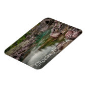 米国，モンタナ氷河の国立公園2 マグネット (左側)