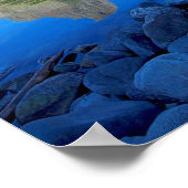 米国，モンタナ氷河の国立公園4 ポスター (角)