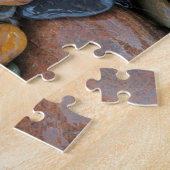 米国、モンタナ、クラーク·フォーク·リバー、ストーンズ ジグソーパズル (側面)