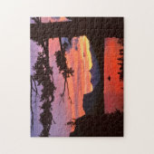 米国、モンタナ、氷河の国立公園。横 ジグソーパズル (縦)