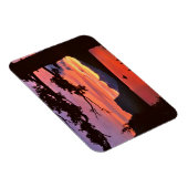 米国、モンタナ、氷河の国立公園。横 マグネット (右側)