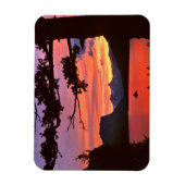 米国、モンタナ、氷河の国立公園。横 マグネット (縦)