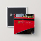 米国、モンタナ、氷河国立公園、ヴィンテージ 缶バッジ (正面&裏面)