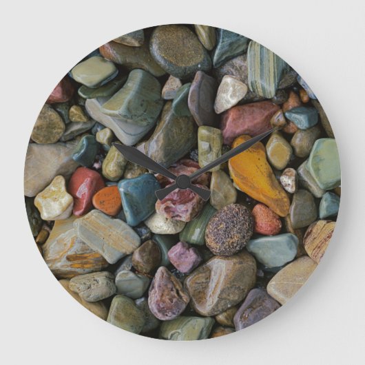 米国、モンタナ、氷河国立公園、石 ラージ壁時計 (正面)