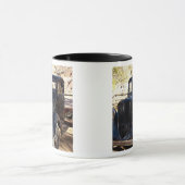 米国、ユタの景色国会議事堂礁の国立公園 マグカップ (中央)