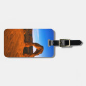 米国、ユタ州、アーチズ国立公園、デリケートアーチ ラゲッジタグ (正面横)