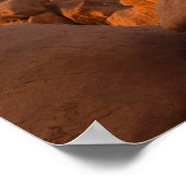 米国、ユタ州。ビューオブゴブリンバレー州パーク ポスター (角)