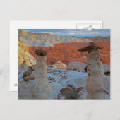 米国，ユタ州，大階段国立2 ポストカード (正面/裏面)