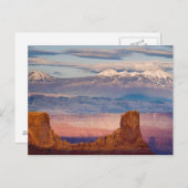 米国、ユタ。ラサル山脈の絶景 ポストカード (正面/裏面)