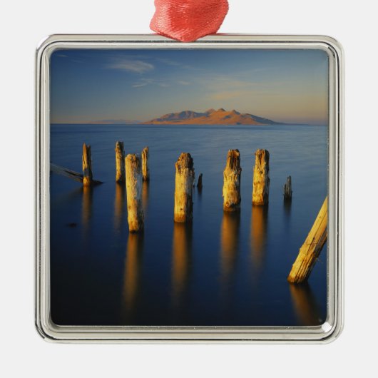 米国、ユタ、盆地、サ素晴らしルテア、ソル素晴らしト メタルオーナメント (正面)