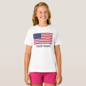 （米国 ユナイテッドステーツ オブ アメリカ） Tシャツ (正面フル)