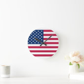 米国 ラウンド壁時計 (ホーム)