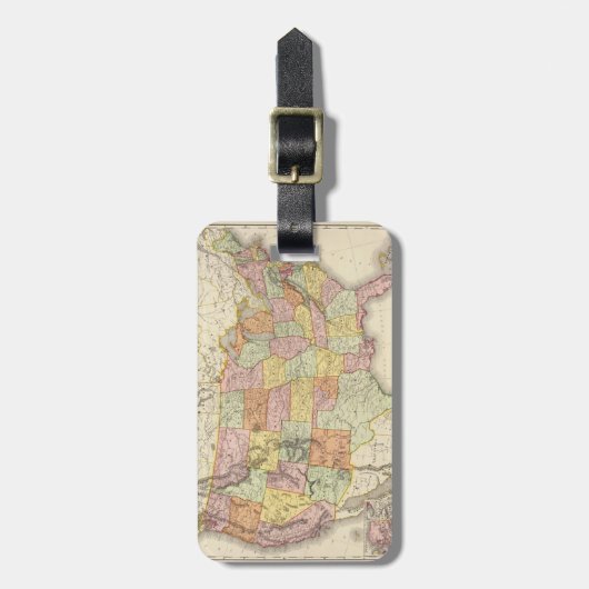 米国。 ラゲッジタグ (正面縦)