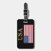米国 ラゲッジタグ (正面縦)