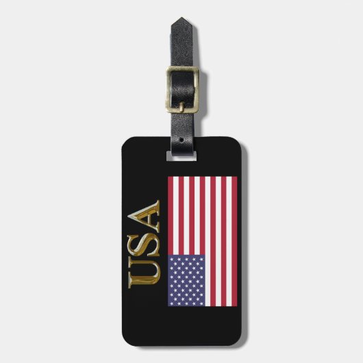 米国 ラゲッジタグ (正面縦)