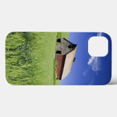 米国、ワシントン州の春の古く赤い納屋 Case-Mate iPhoneケース (裏面 (横))