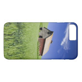 米国、ワシントン州の春の古く赤い納屋 Case-Mate iPhoneケース (裏面(横))