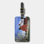 米国、ワシントン州、Ellensburgの納屋 ラゲッジタグ (正面縦)