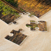 米国、ワシントン東部、ワラワラヴィンヤード ジグソーパズル (側面)