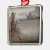 米国、ワシントン、オリンピック国立公園、リアルト2 メタルオーナメント (左)