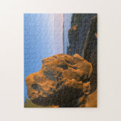 米国，ワシントン，オルカス島，大きい石 ジグソーパズル (縦)