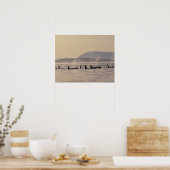 米国、ワシントン、サンフアン諸島オルカ ポスター (キッチン)