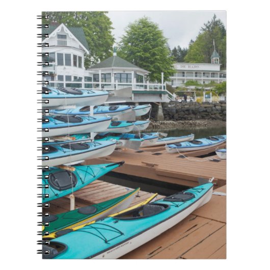 米国、ワシントン、サンフアン諸島 ノートブック (正面)