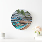 米国、ワシントン、サンフアン諸島 ラージ壁時計 (ホーム)