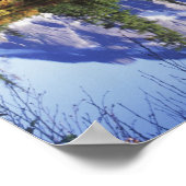 米国、ワシントン、ベーカー山&スノクアルミー ポスター (角)