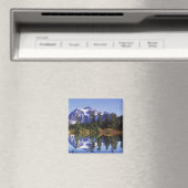 米国、ワシントン、ベーカー山&スノクアルミー マグネット (インサイチュ (食洗機))