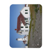 米国、ワシントン、ポートタウンゼント、ポイントウィルソン マグネット (縦)