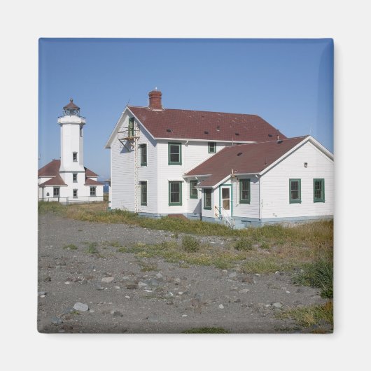 米国、ワシントン、ポートタウンゼント、ポイントウィルソン マグネット (正面)